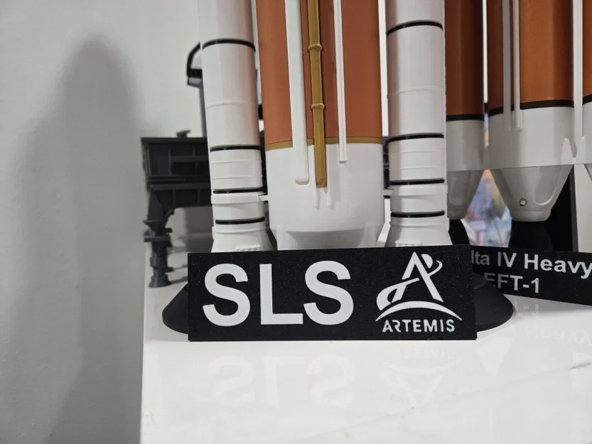 Bảng tên SLS Artemis 1:110 (Name Plate) - Image 1