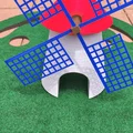 Cối Xay Gió Minigolf Chạy Motor (Functional) – Windmill Obstacle 20" - Thumbnail 2