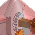 Cối Xay Gió Minigolf Chạy Motor (Functional) – Windmill Obstacle 20" - Thumbnail 7