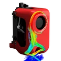 Nắp toolhead Proxima cho Elegoo Centauri Carbon dùng quạt 5015 - Thumbnail 4