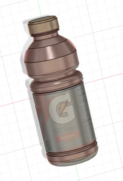Chai Gatorade LEGO (Lego Gatorade Bottle) - Image 4