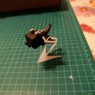 Giá đỡ mô hình Rồng Ender (Ender Dragon) in 3D ấn tượng