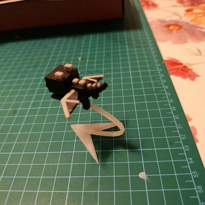 Giá đỡ mô hình Rồng Ender (Ender Dragon) in 3D ấn tượng