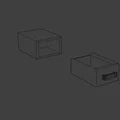 Ngăn kéo để bàn tối giản (Simplistic Drawer) - File in 3D tiện lợi - Thumbnail 2