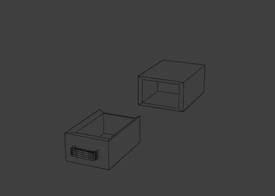 Ngăn kéo để bàn tối giản (Simplistic Drawer) - File in 3D tiện lợi - Image 3