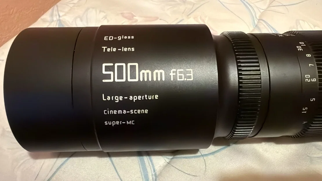 Mặt nạ Bahtinov cho ống kính TTArtisan 500mm f6.3 - Image 1