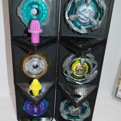 Khay Đựng Beyblade X - Phụ Kiện In 3D Thông Minh Cho Người Sưu Tầm