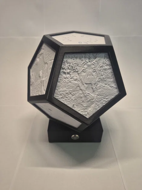 Đèn Lithophane ngũ giác xoay tự động - Image 2