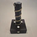 Đèn Lithophane ngũ giác xoay tự động - Thumbnail 4