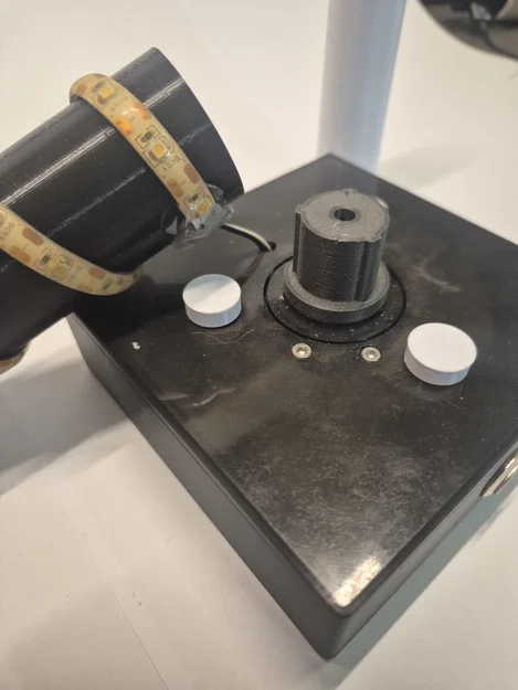 Đèn Lithophane ngũ giác xoay tự động - Image 7