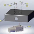 Đèn Lithophane ngũ giác xoay tự động - Thumbnail 14