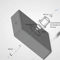Đèn Lithophane ngũ giác xoay tự động - Thumbnail 19