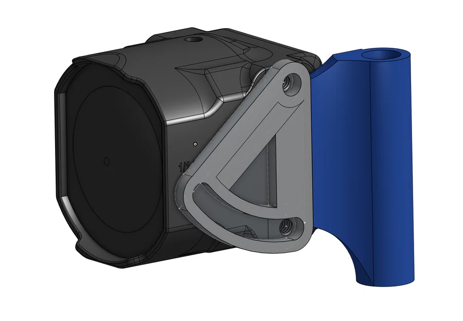 Ngàm gắn camera điều chỉnh cho DJI O4 Air Unit Pro (dành cho Whoops) - Image 1