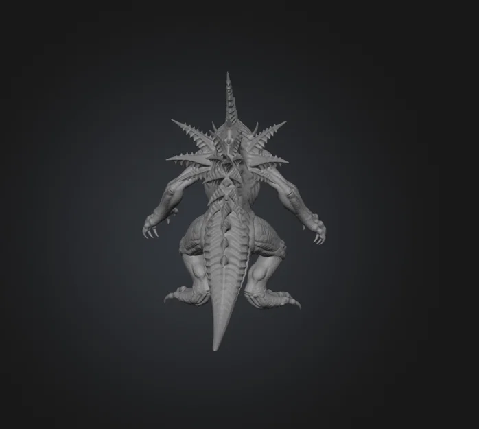 Mô hình Monster 150mm - Quái vật 3D cực ngầu cho bàn làm việc - Image 2