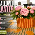 Chậu Cây Trang Trí BloomEdge Kèm Khay Hứng Nước - Thumbnail 1
