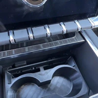 Khay Đựng Ly Kép Tùy Chỉnh Cho Xe GMC Sierra EV
