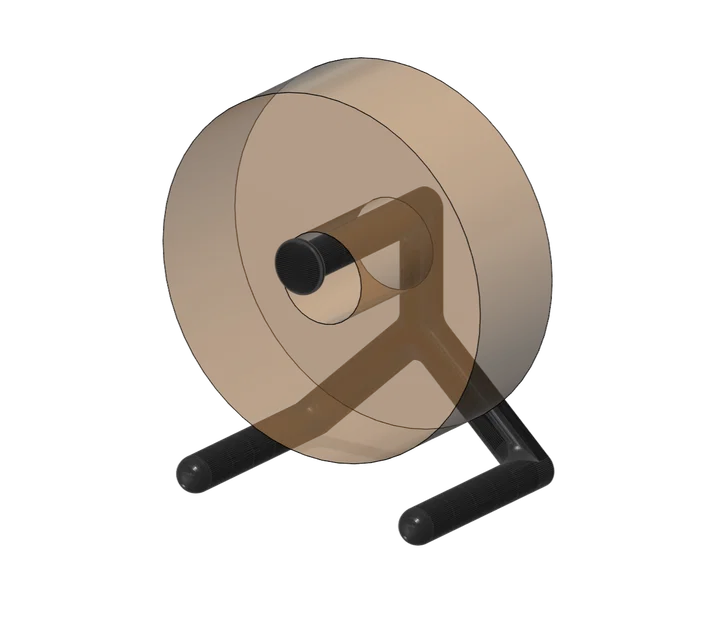 Giá đỡ cuộn nhựa in 3D tối giản, không cần lắp ráp (Standalone) - Image 1