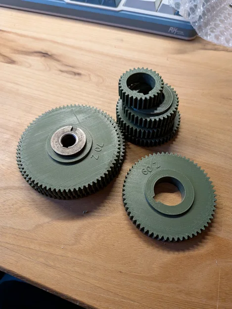 Bánh răng Hobbymat & Prazimat DLZ180x450, MD65, SD300 (Change Gears) - Image 2