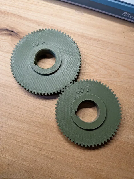 Bánh răng Hobbymat & Prazimat DLZ180x450, MD65, SD300 (Change Gears) - Image 3
