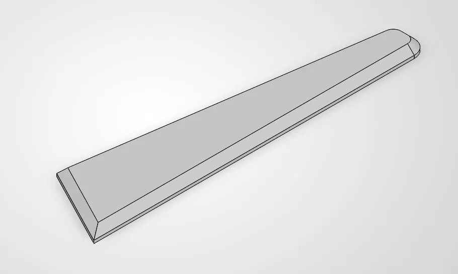 Thanh gạt trộn keo Dextone Epoxy - Dụng cụ in 3D tiện lợi - Image 1