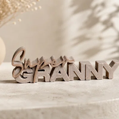 Super Granny – Bảng Chữ 3D (2 Phiên Bản)