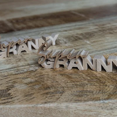 Super Granny – Bảng Chữ 3D (2 Phiên Bản)