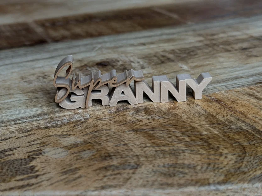 Super Granny – Bảng Chữ 3D (2 Phiên Bản) - Image 5