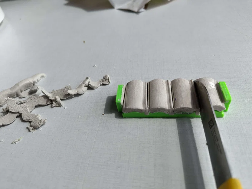 Bộ khuôn in 3D tạo hình ngói cho sa bàn và mô hình tiểu cảnh - Image 11