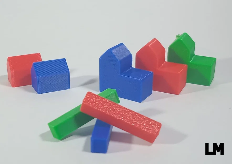 Bộ quân Catan bằng gỗ (Wooden Catan pieces) - Image 1