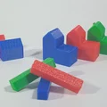 Bộ quân Catan bằng gỗ (Wooden Catan pieces) - Thumbnail 1