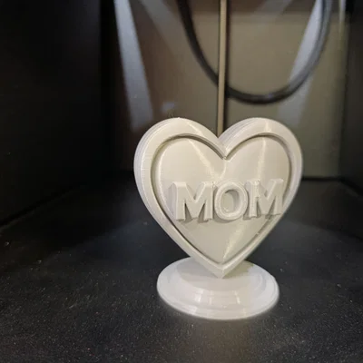 Trái Tim Ngày Của Mẹ – Bảng Chữ MOM (Dễ In)