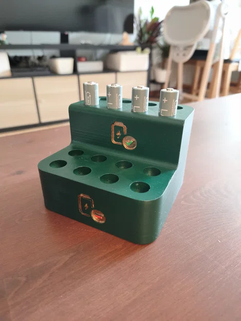 Giá đựng pin AAA sạc lại (Rechargeable AAA Batteries Holder) - Image 1