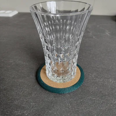 Cork coaster (coaster lót ly với lõi cork)