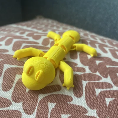 Mô hình in 3D Kiko: Chú tắc kè linh hoạt đáng yêu