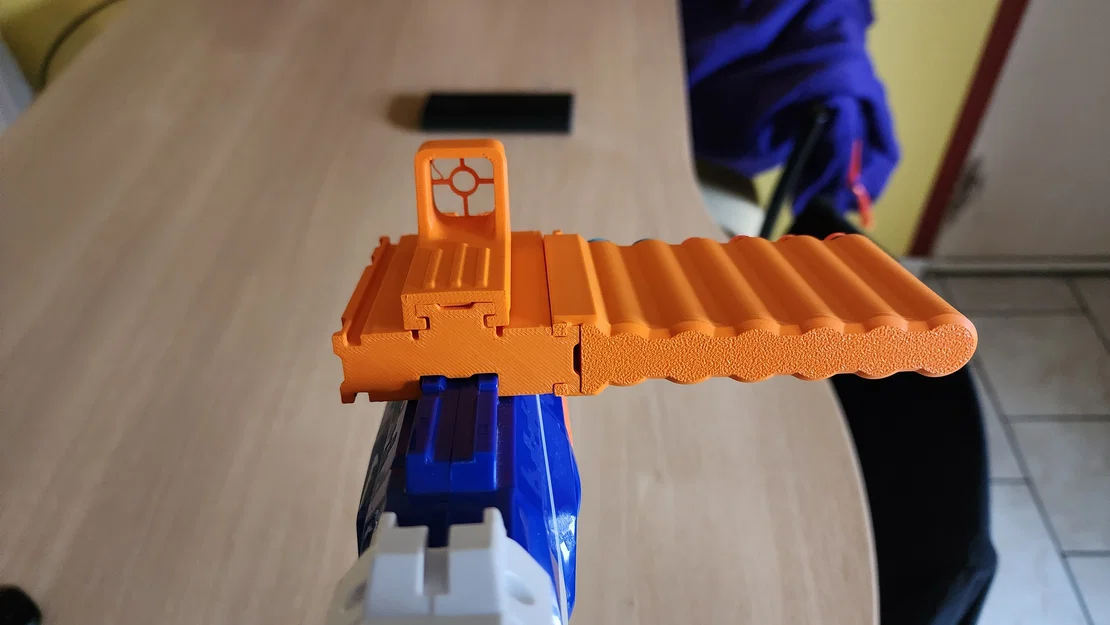 Nerf rail riser X3: Phụ kiện tăng chiều cao và gắn ray cho súng Nerf - Image 2