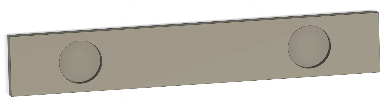 Thanh trượt cho ăn / bộ đếm điểm kèm đế nam châm (print-in-place & parametric) - Image 2