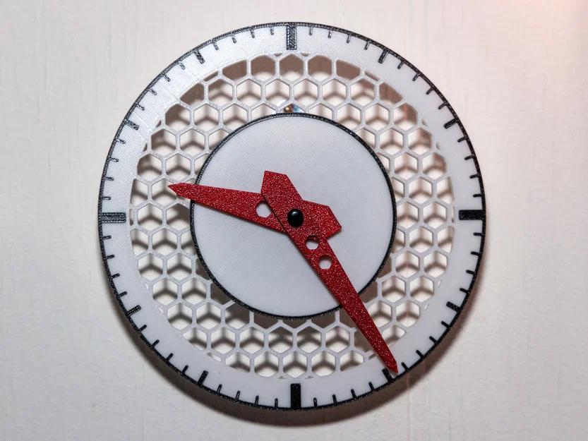 HexCore Clock – Đồng hồ treo tường tối giản, nhẹ - Image 1