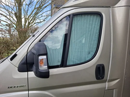 Rèm plissee (pleated) cho cửa sổ hông Ducato Camping Car - Image 1