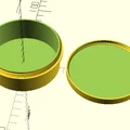 Hộp tròn có nắp vặn ren (round box with threaded lid) - Thumbnail 4