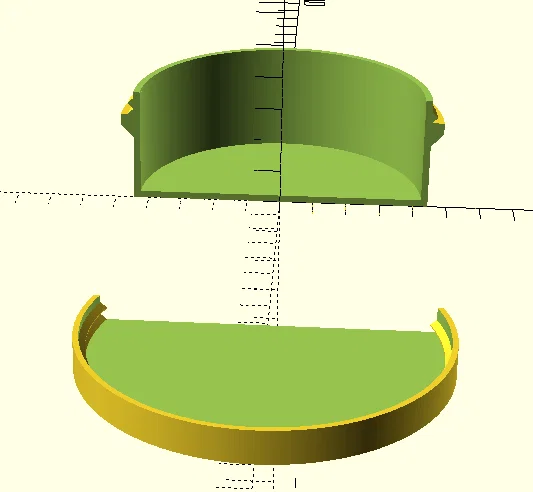 Hộp tròn có nắp vặn ren (round box with threaded lid) - Image 5