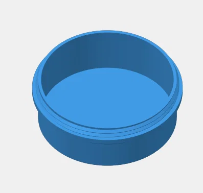 Hộp tròn có nắp vặn ren (round box with threaded lid) - Image 6