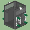 Giá gắn spool & dẫn filament INDX (Spool mount and filament quide) - Thumbnail 1