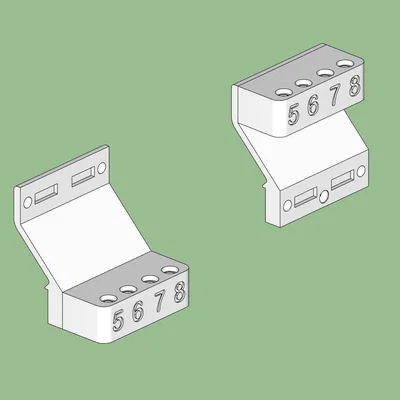 Giá gắn spool & dẫn filament INDX (Spool mount and filament quide)