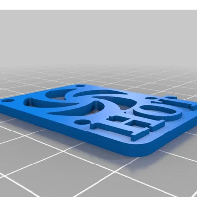 Tấm lưới bảo vệ quạt an toàn cho máy in 3D Entina Tina 2