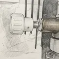 Bếp gas MEVA - Thay thế ốc vặn ngón cái công thái học - Thumbnail 1