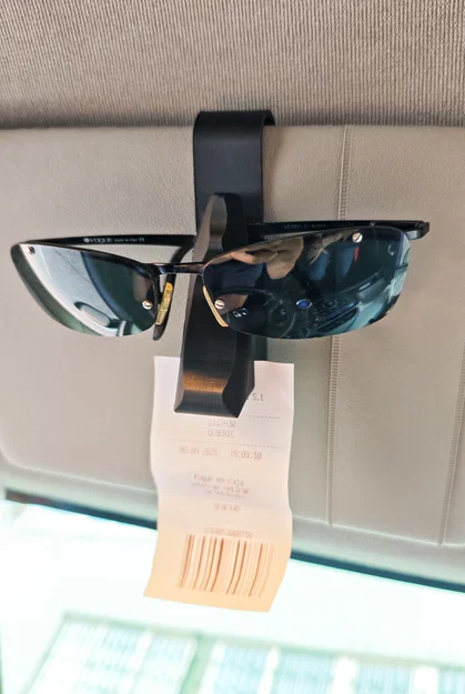 Visor Buddy – Kẹp giữ kính cho tấm chắn nắng ô tô - Image 2