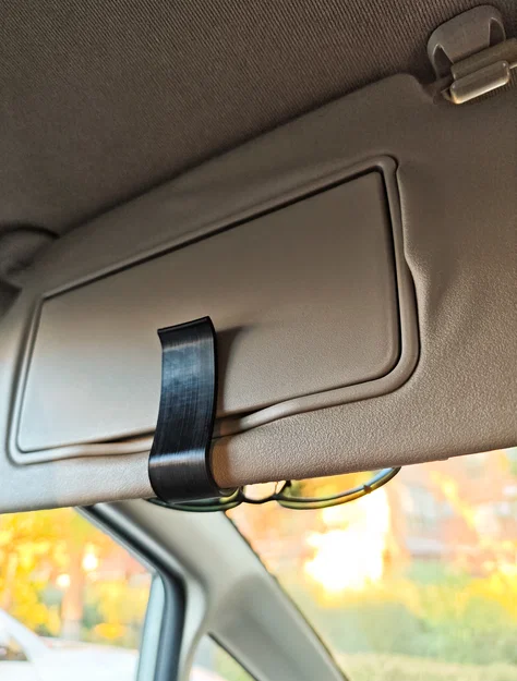 Visor Buddy – Kẹp giữ kính cho tấm chắn nắng ô tô - Image 5