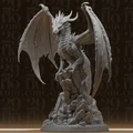 #174 Tượng Rồng Fantasy Gầm Rú - Quái Thú Có Cánh - Thumbnail 4