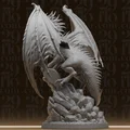 #174 Tượng Rồng Fantasy Gầm Rú - Quái Thú Có Cánh - Thumbnail 5