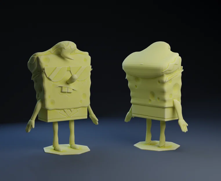 Mô hình 3D Cool Bob - SpongeBob Squarepants phiên bản cực chất - Image 1